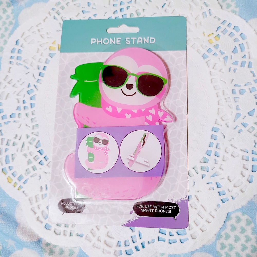 Cute Pink Cellphone Stand